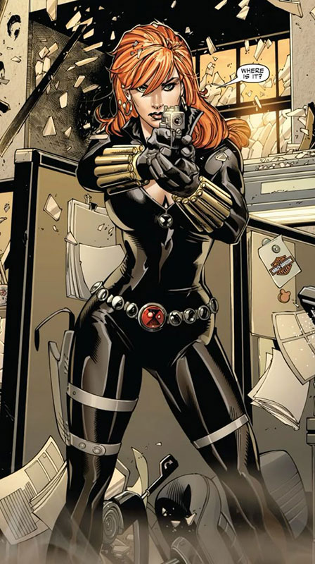 Черная вдова. Marvel Comics