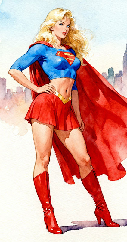 Супергерл. DC Comics Супергерл. DC Comics